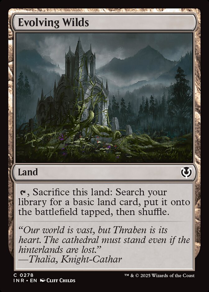 Evolving Wilds card front