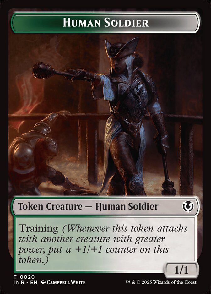 Human Soldier card front