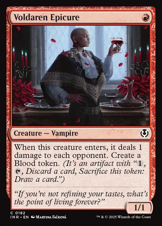 Voldaren Epicure card front
