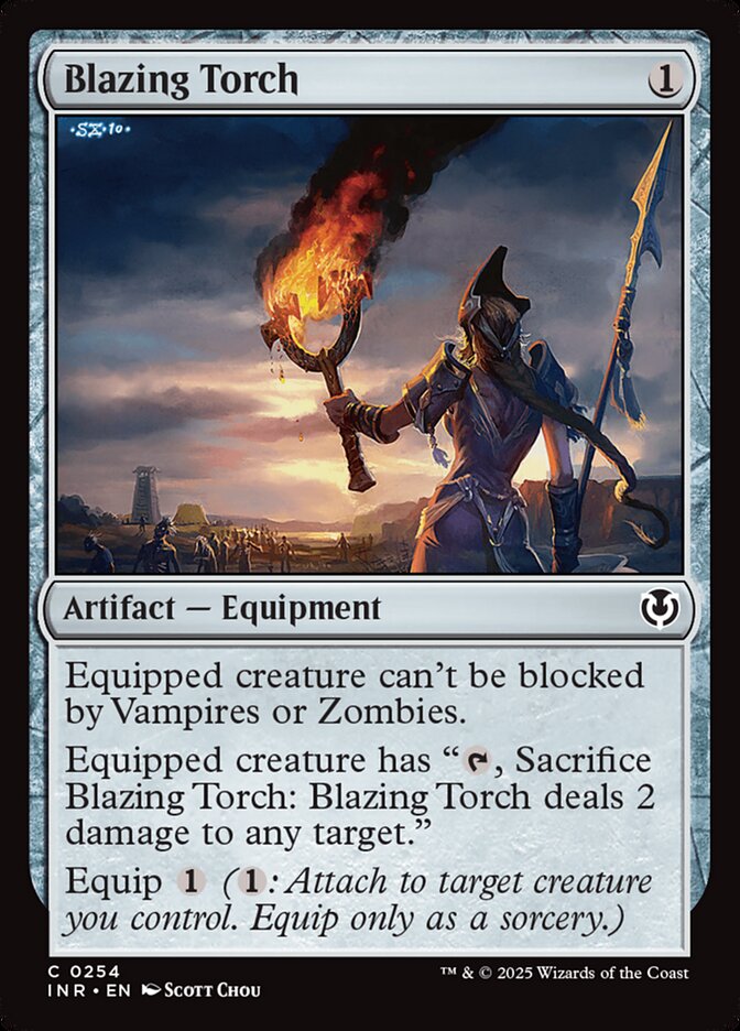 Blazing Torch card front
