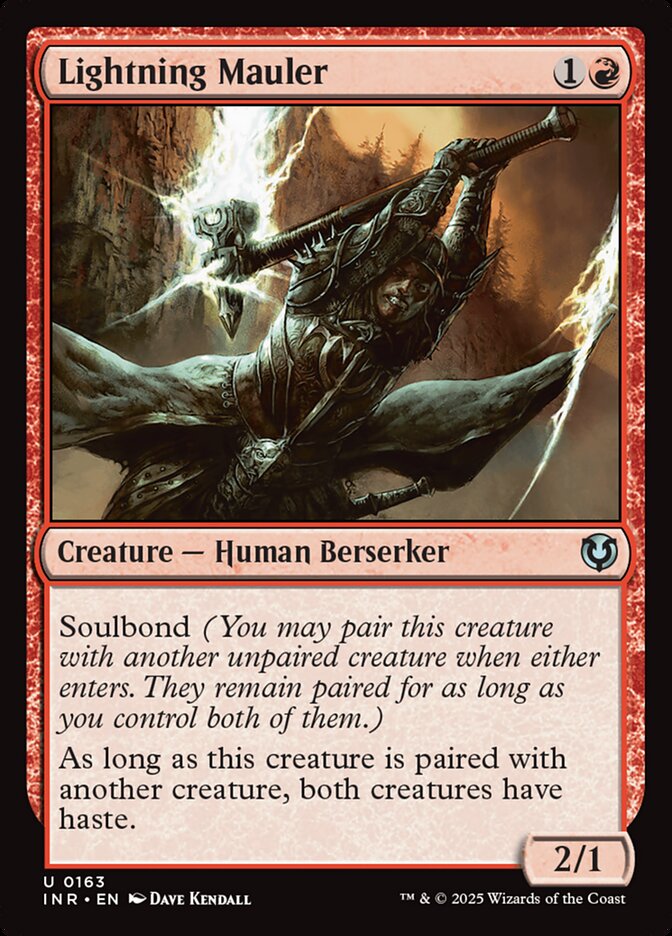 Lightning Mauler card front