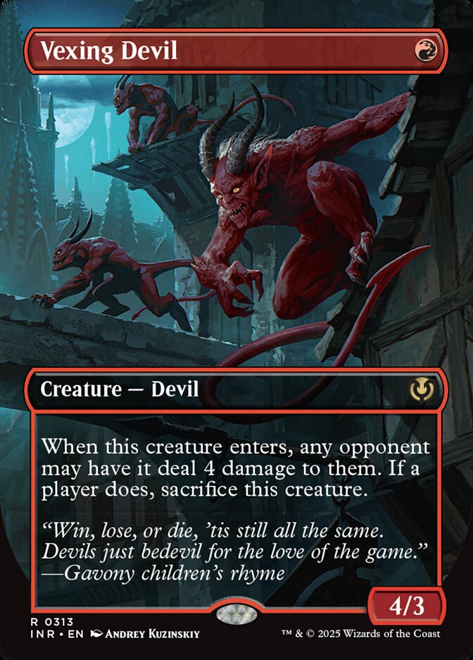 Vexing Devil card front