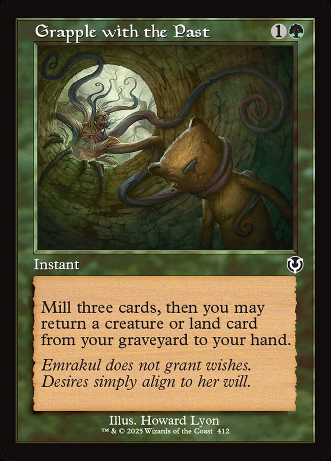 Grapple with the Past card front