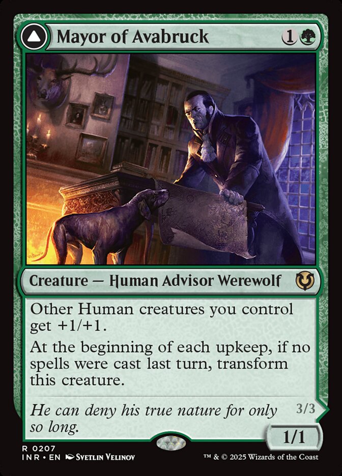 Mayor of Avabruck card front