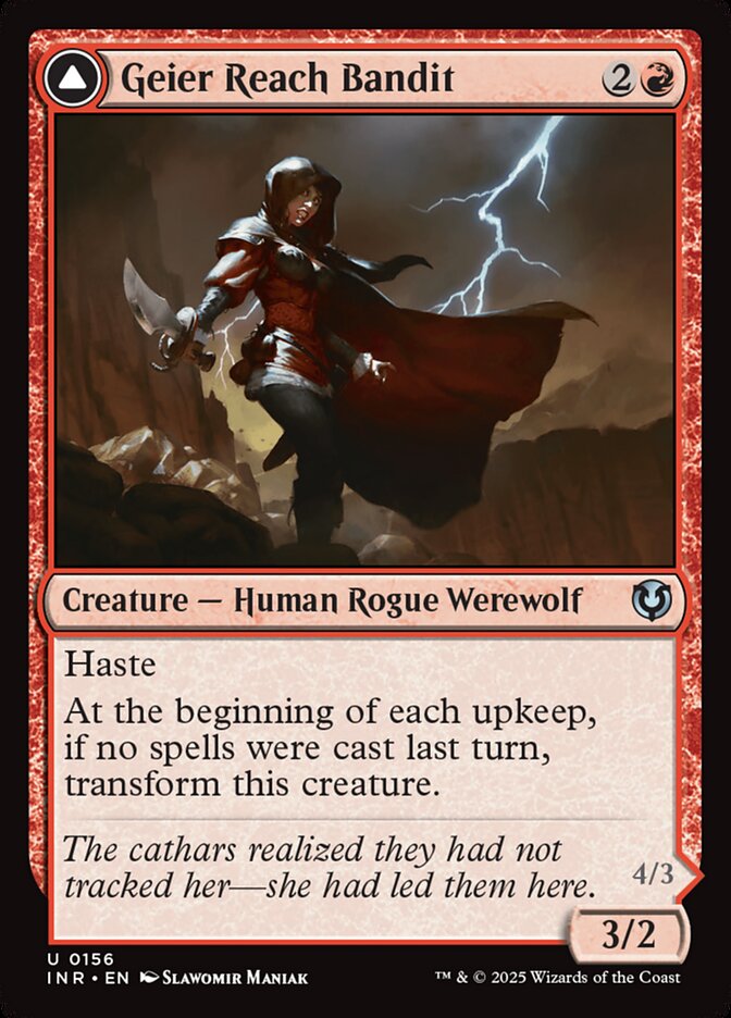 Geier Reach Bandit card front