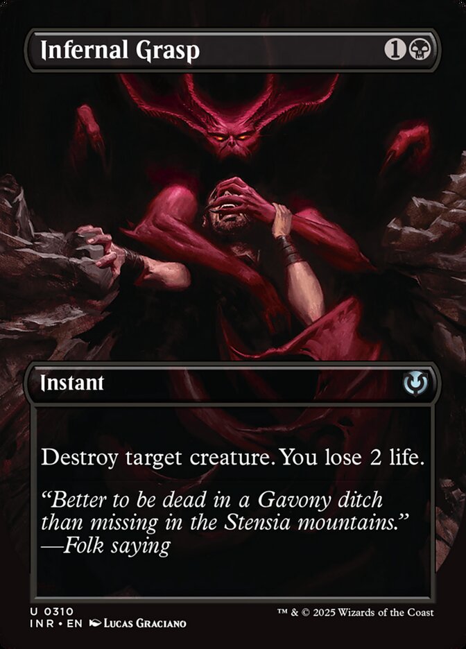 Infernal Grasp card front