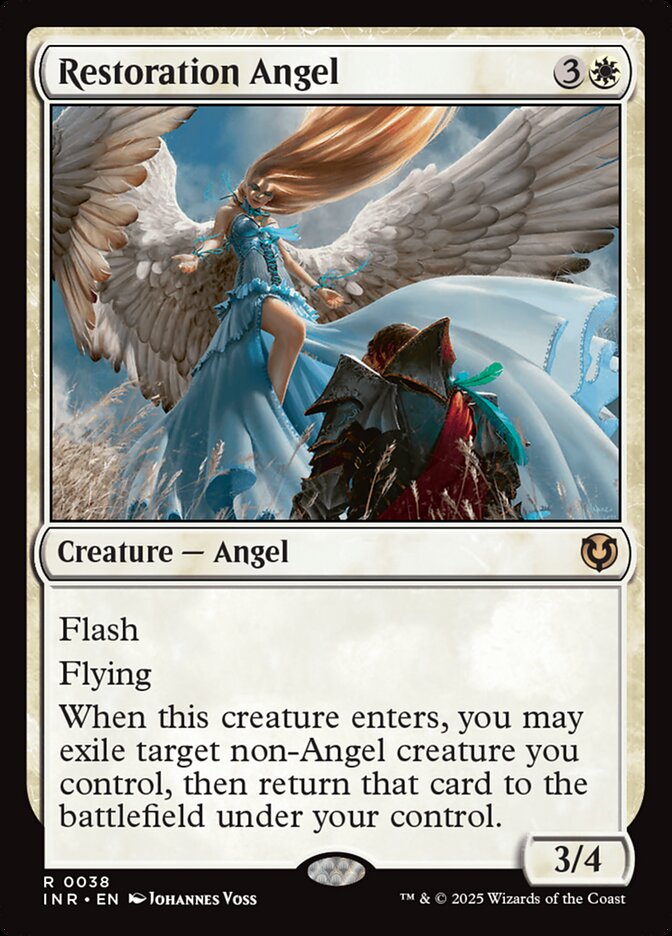 Restoration Angel card front