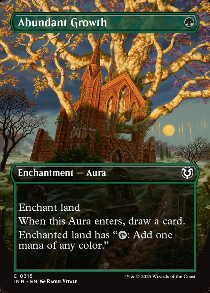 Abundant Growth card front