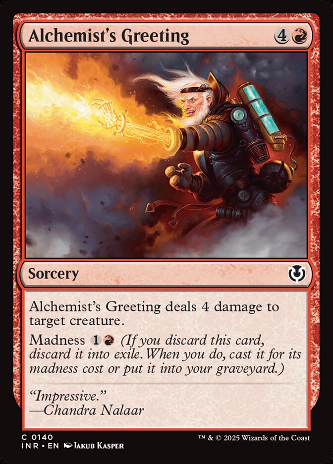 Alchemist's Greeting card front