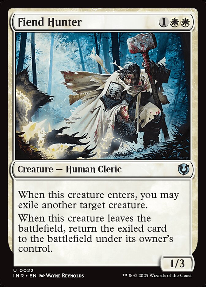 Fiend Hunter card front