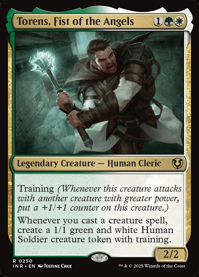 Torens, Fist of the Angels card front