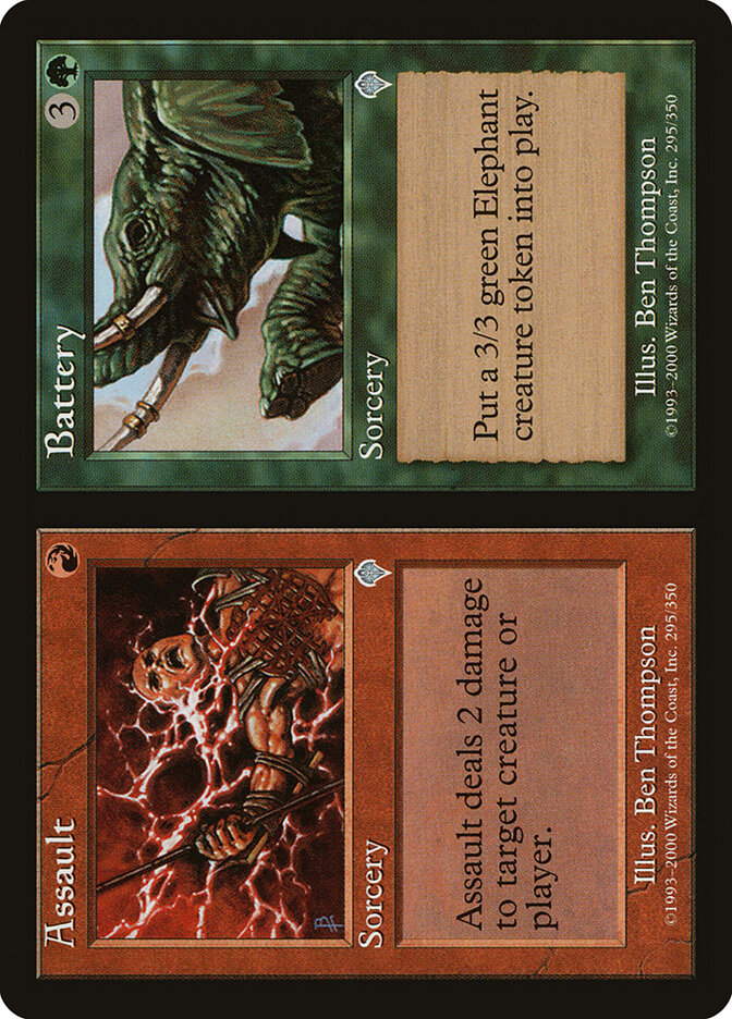 Assault card front