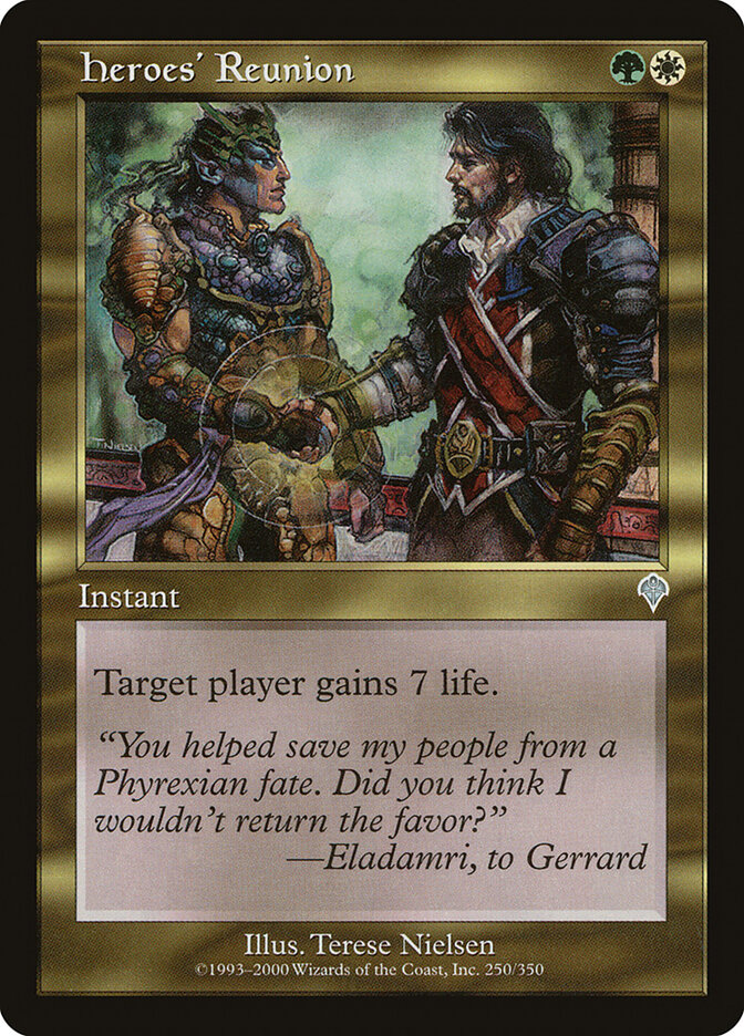 Heroes' Reunion card front