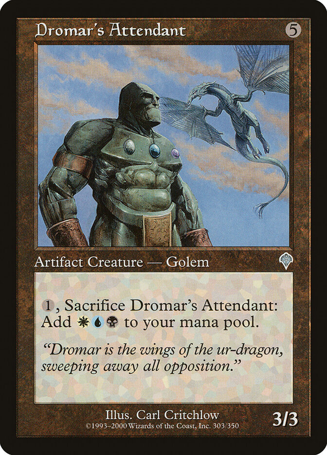 Dromar's Attendant card front