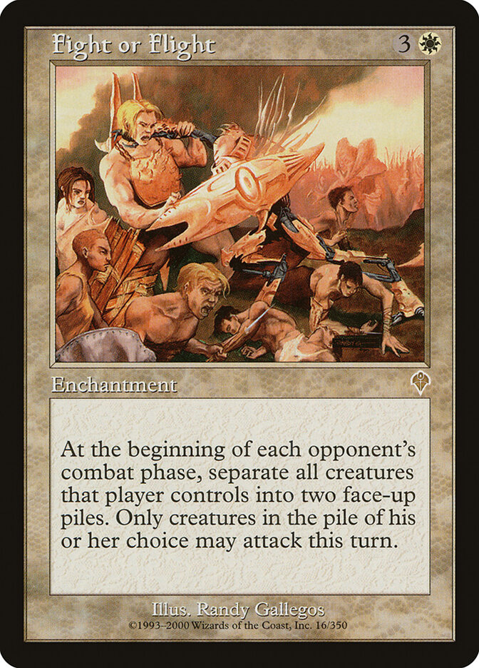 Fight or Flight card front