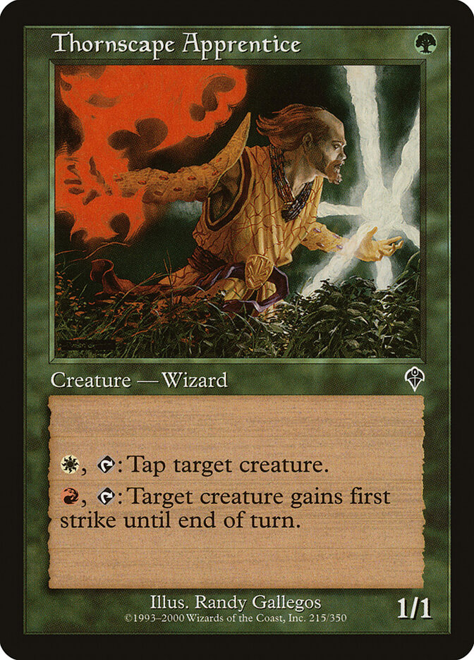 Thornscape Apprentice card front