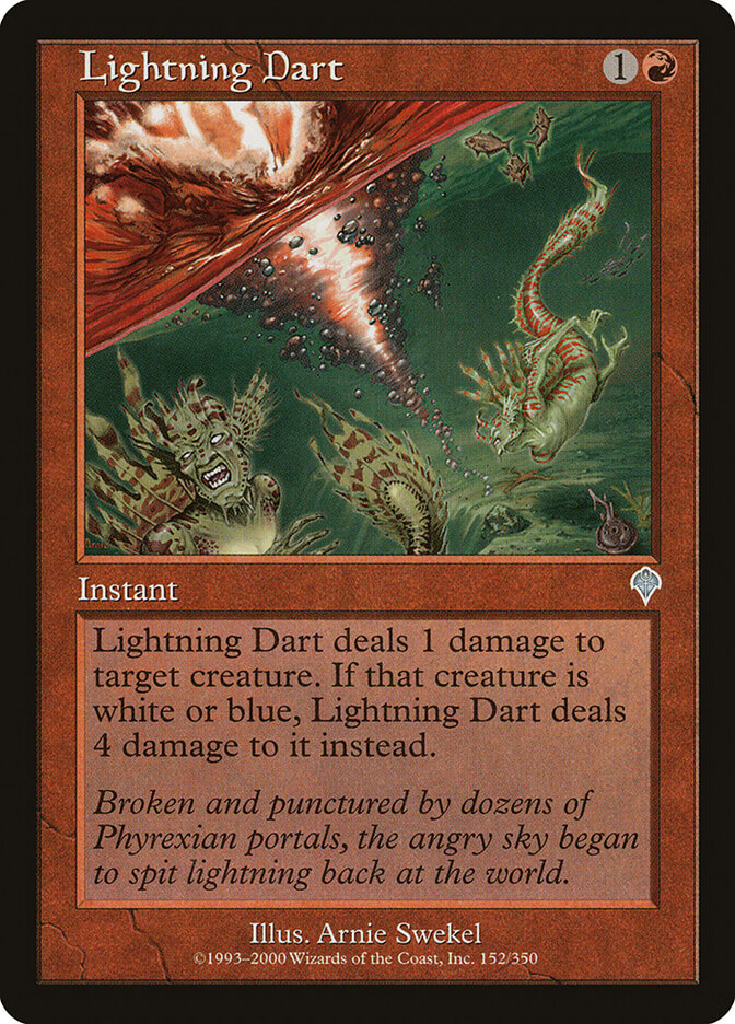 Lightning Dart card front