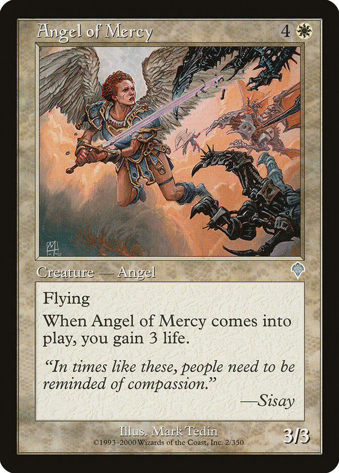 Angel of Mercy card front