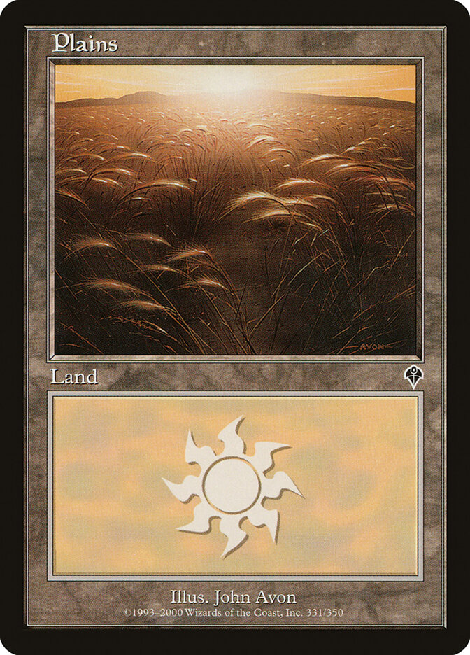 Plains card front