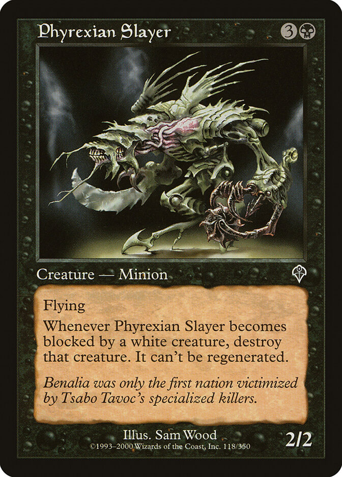 Phyrexian Slayer card front