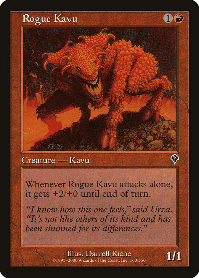 Rogue Kavu card front