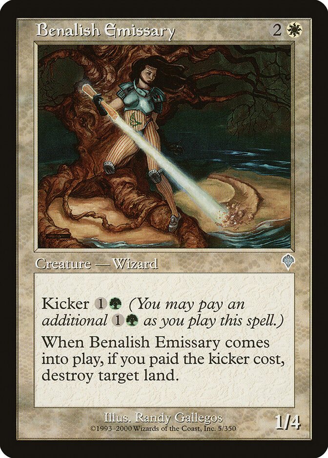 Benalish Emissary card front