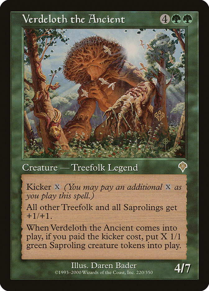 Verdeloth the Ancient card front