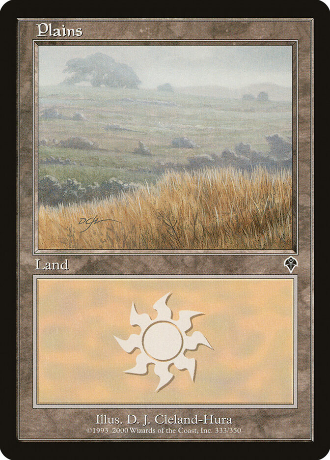 Plains card front