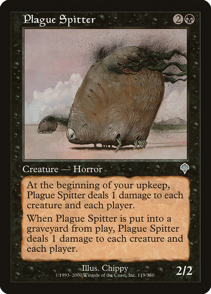 Plague Spitter card front