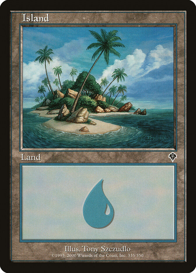 Island card front