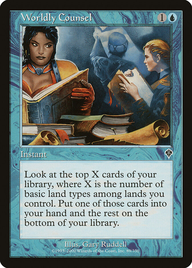 Worldly Counsel card front