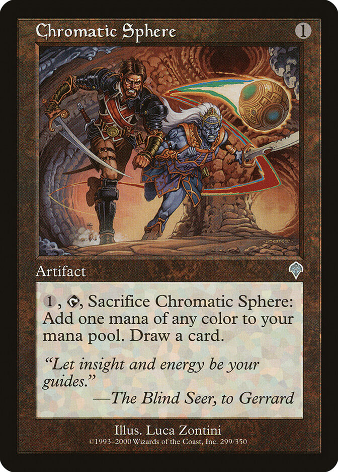 Chromatic Sphere card front