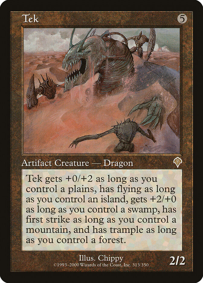 Tek card front