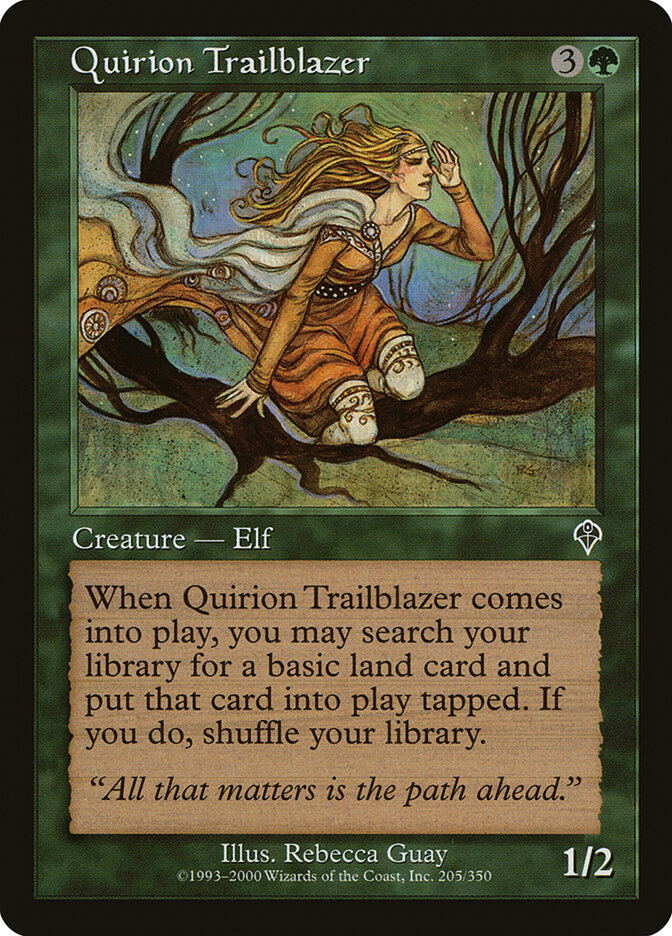 Quirion Trailblazer card front