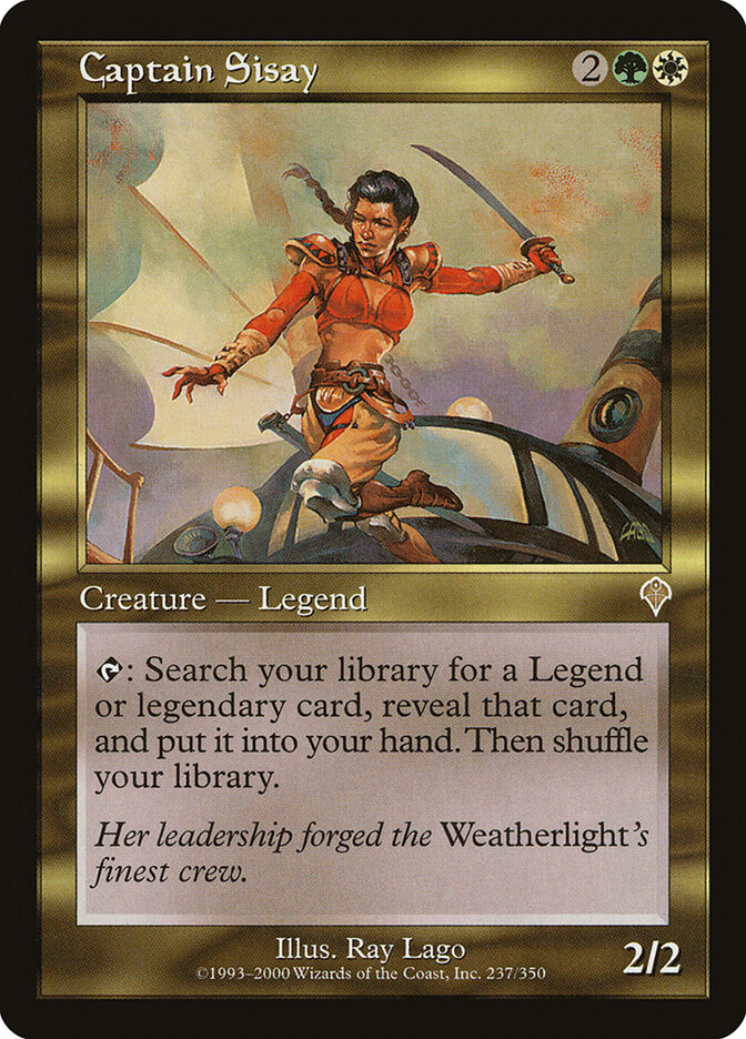 Captain Sisay card front
