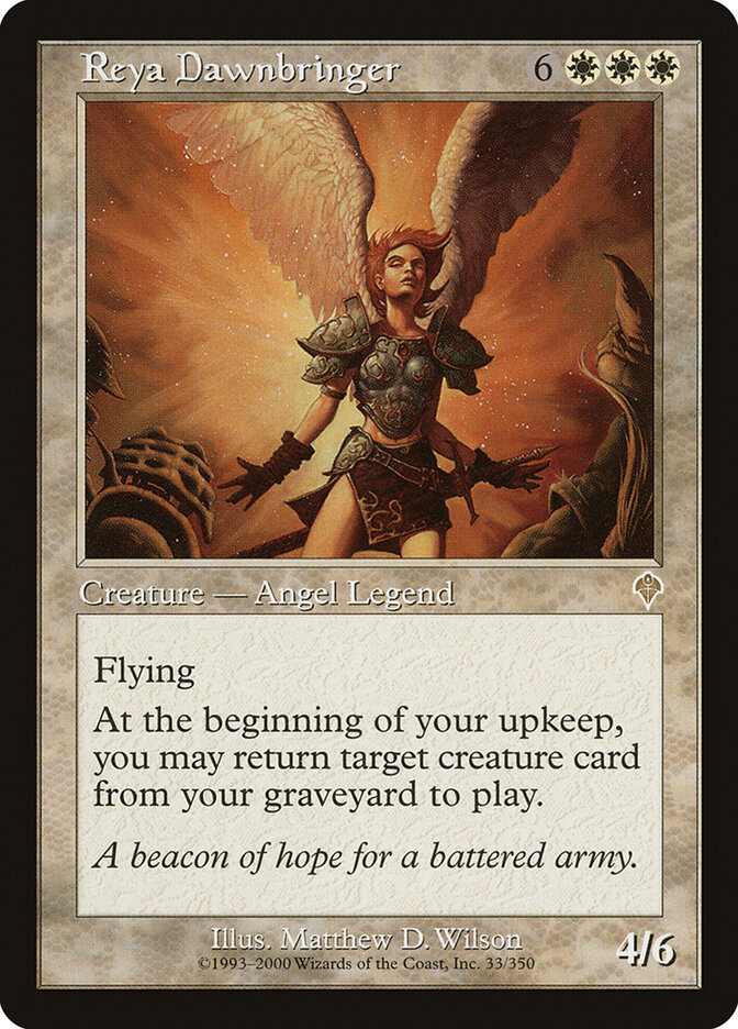 Reya Dawnbringer card front