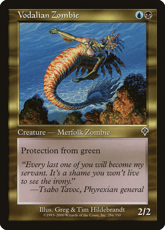 Vodalian Zombie card front