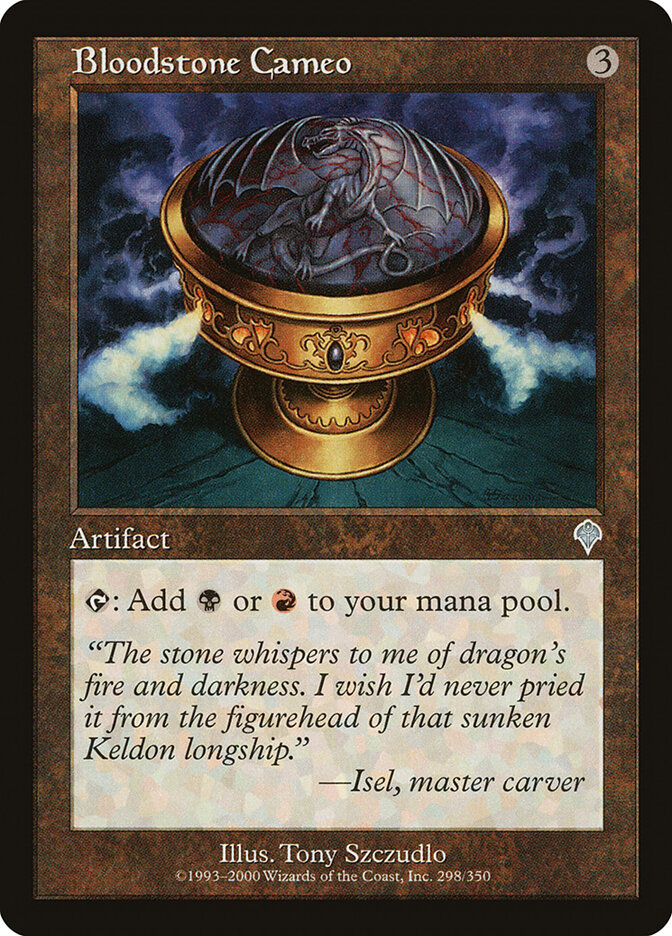 Bloodstone Cameo card front