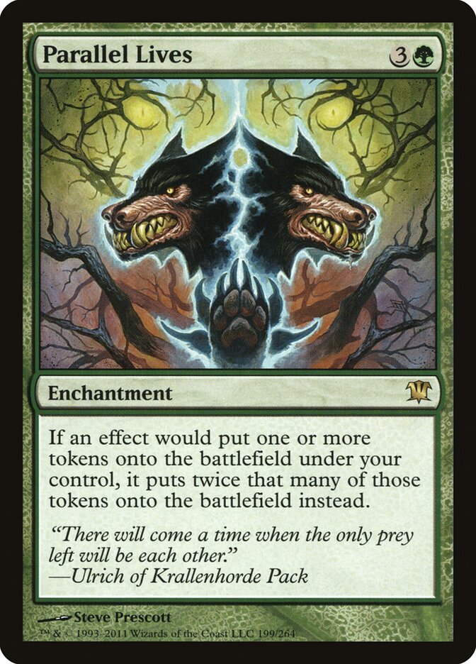 Parallel Lives card front