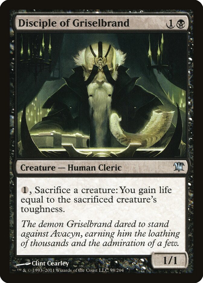 Disciple of Griselbrand card front