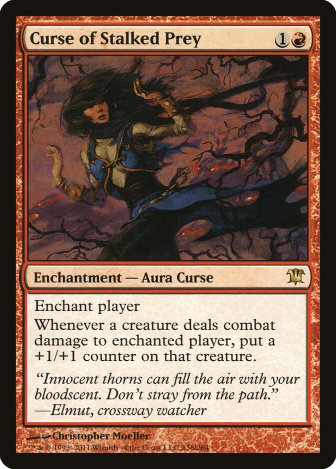 Curse of Stalked Prey card front