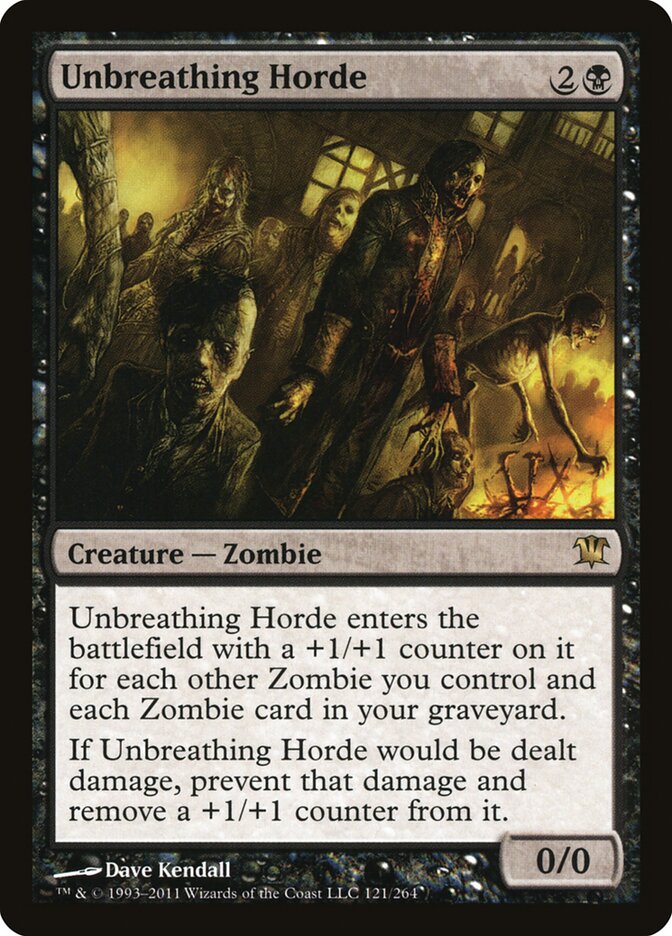 Unbreathing Horde card front