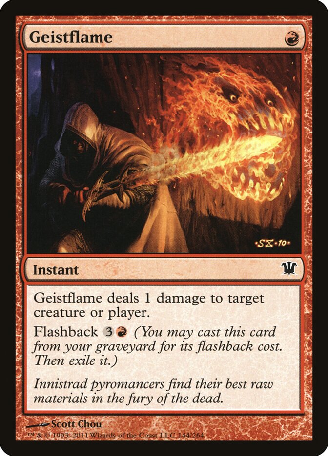 Geistflame card front