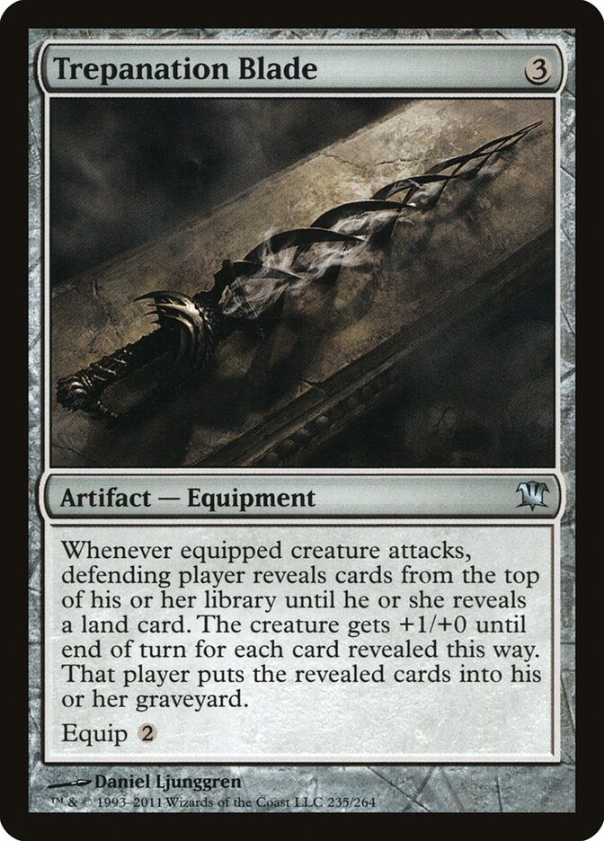 Trepanation Blade card front