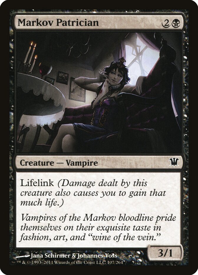 Markov Patrician card front