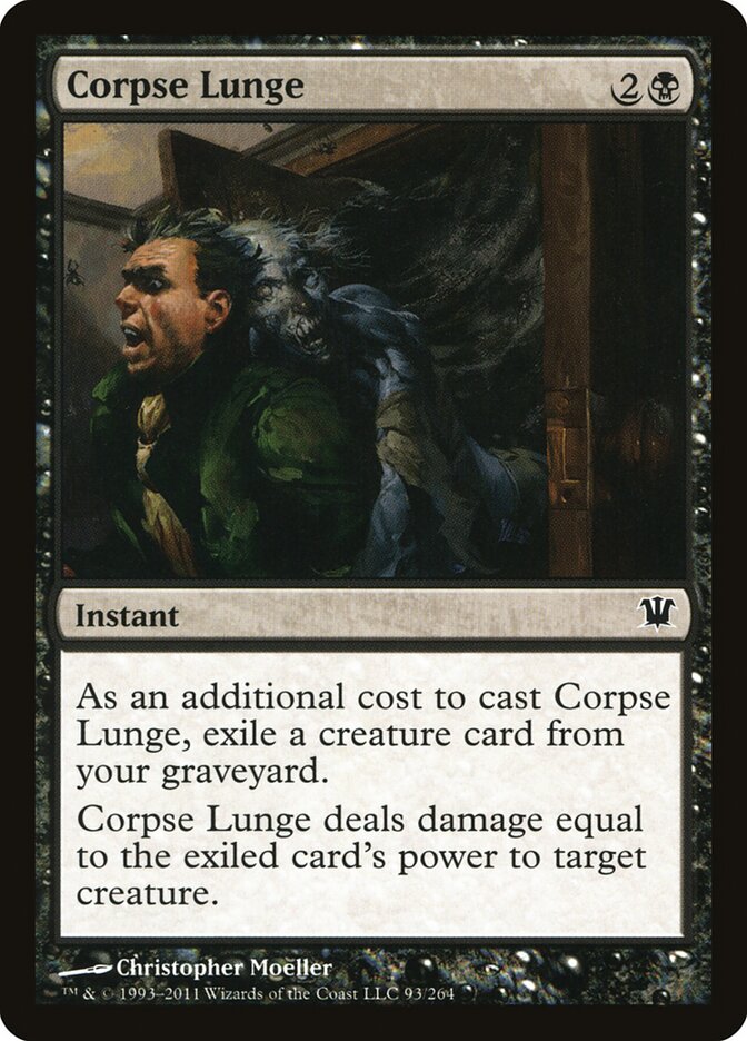 Corpse Lunge card front