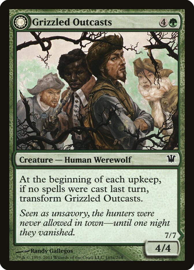 Grizzled Outcasts card front