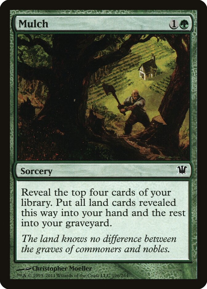 Mulch card front