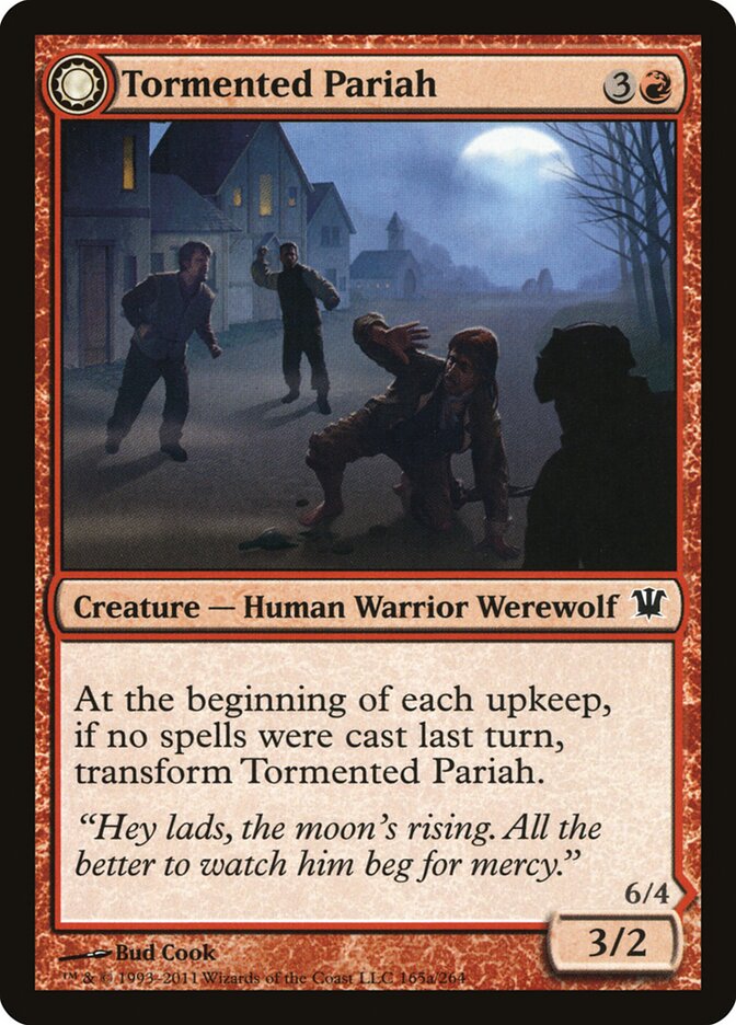 Tormented Pariah card front