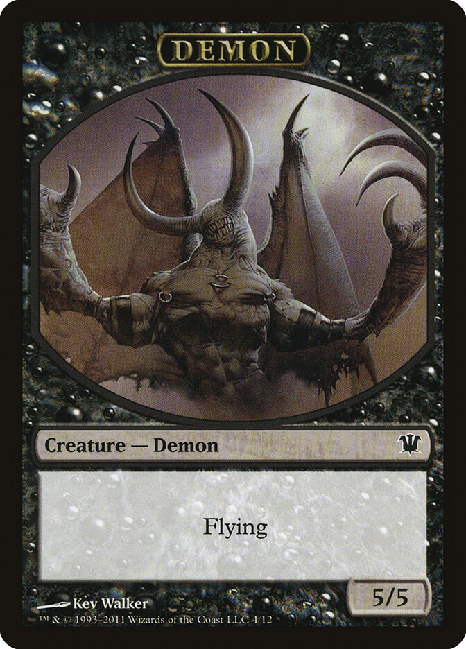 Demon card front